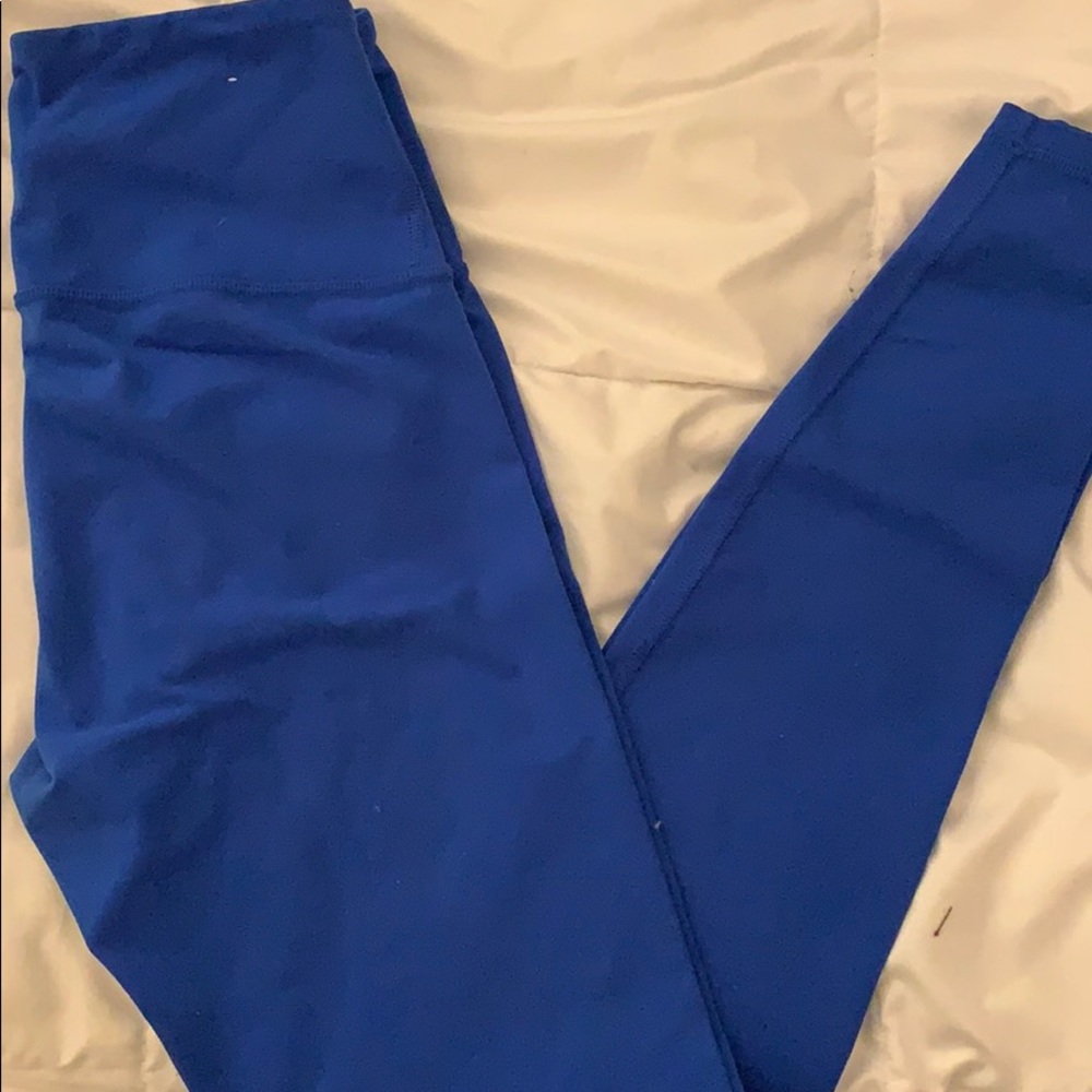 Royal blue high waisted legging